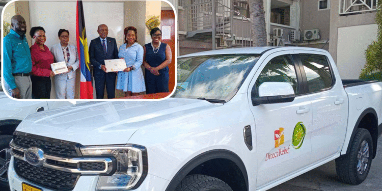 OECS Donates Vehicles and IT Equipment to Antigua and Barbuda