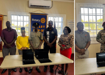 Rotary Club of Antigua Strengthens National Development with Laptop Donations to Key Agencies