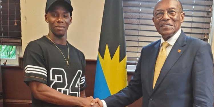 Sir Molwyn Joseph Pledges Support to Daryl “Shatta” Massicot
