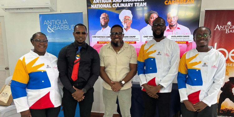 A 4-person team will represent Antigua and Barbuda at the “Taste of the Caribbean’ competition
