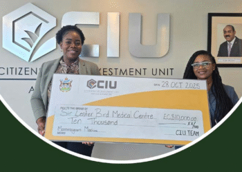 Citizenship by Investment Unit Donates $10,000 to Support SLBMC’s PINKparty Campaign