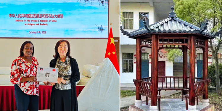 Chinese Embassy Donates traditional Chinese-Style Pavilion to the SNRA