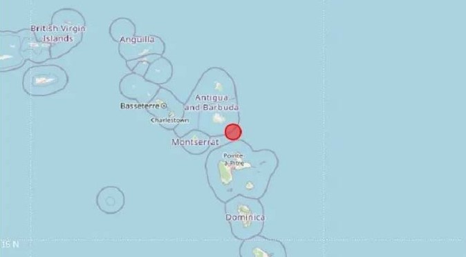 Strong earthquake and an after shock rock Antigua and Barbuda Monday morning