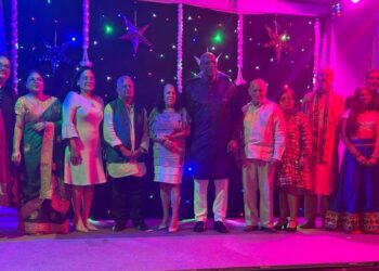 GG attends local Indian Diwali Festival