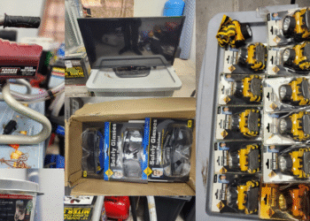 Police Seize Suspected Stolen Items in Multiple Operations