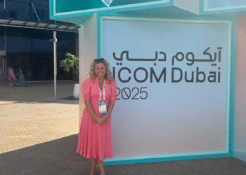 A presentation on the Government House Museum made at international conference in Dubai