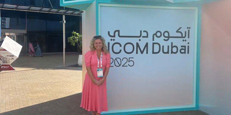 A presentation on the Government House Museum made at international conference in Dubai