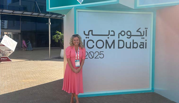 A presentation on the Government House Museum made at international conference in Dubai