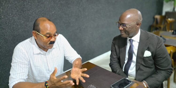 Prime Minister of Antigua and Barbuda Meets Executive Director of the Loss and Damage Fund