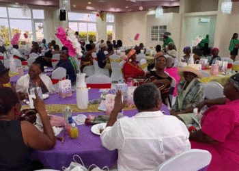 Scores of senior citizens participate in the annual Senior Citizens Day festivities