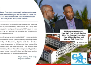 CXC offers high praise to Antigua and Barbuda over fees waivers for students