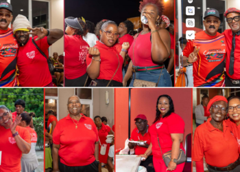 Code Red social draws massive turnout at party headquarters