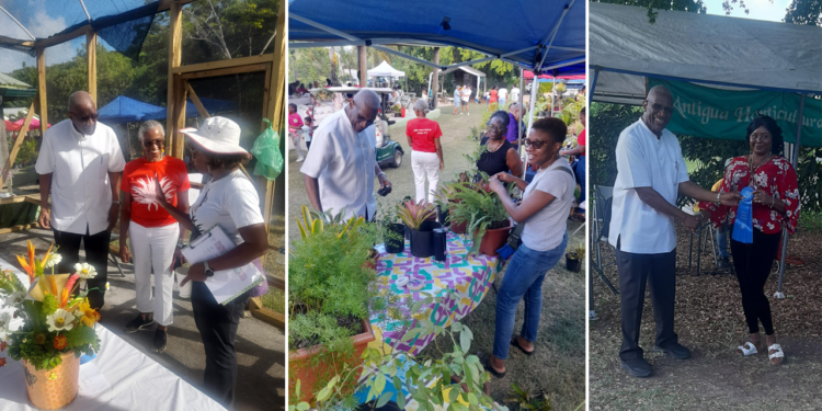 Governor General attends the Antigua and Barbuda Horticultural Society’s Annual Fair and Flower Show