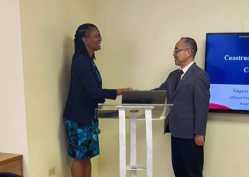 Hangzhou Normal University Professor delivers lecture at SLBMC on the construction and management of chest pain centres