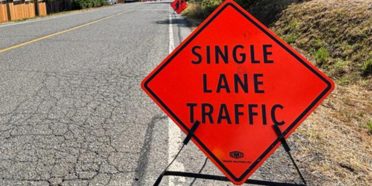 Single-lane traffic for sections of Old Parham Road