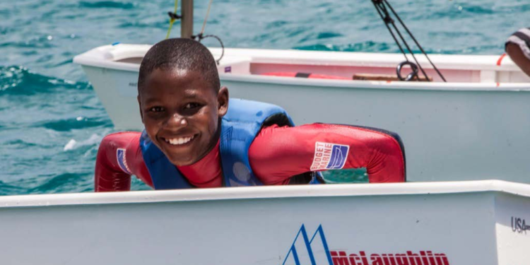 The Smiles Say It All as Young Sailors Enjoy Christmas Fun on the Water at AYC